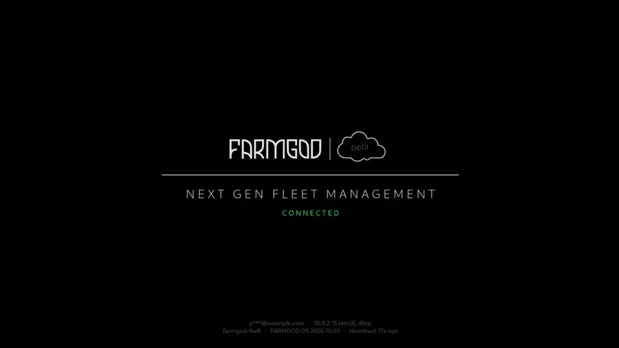 FARMGOD.OS, connected