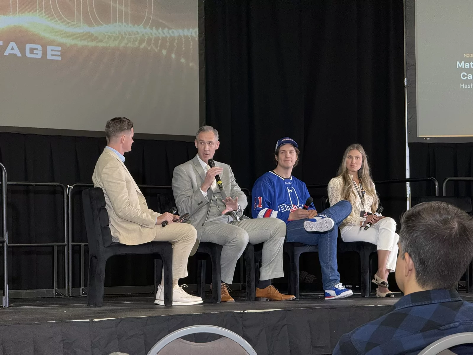 A panel on the FARMGOD Stage