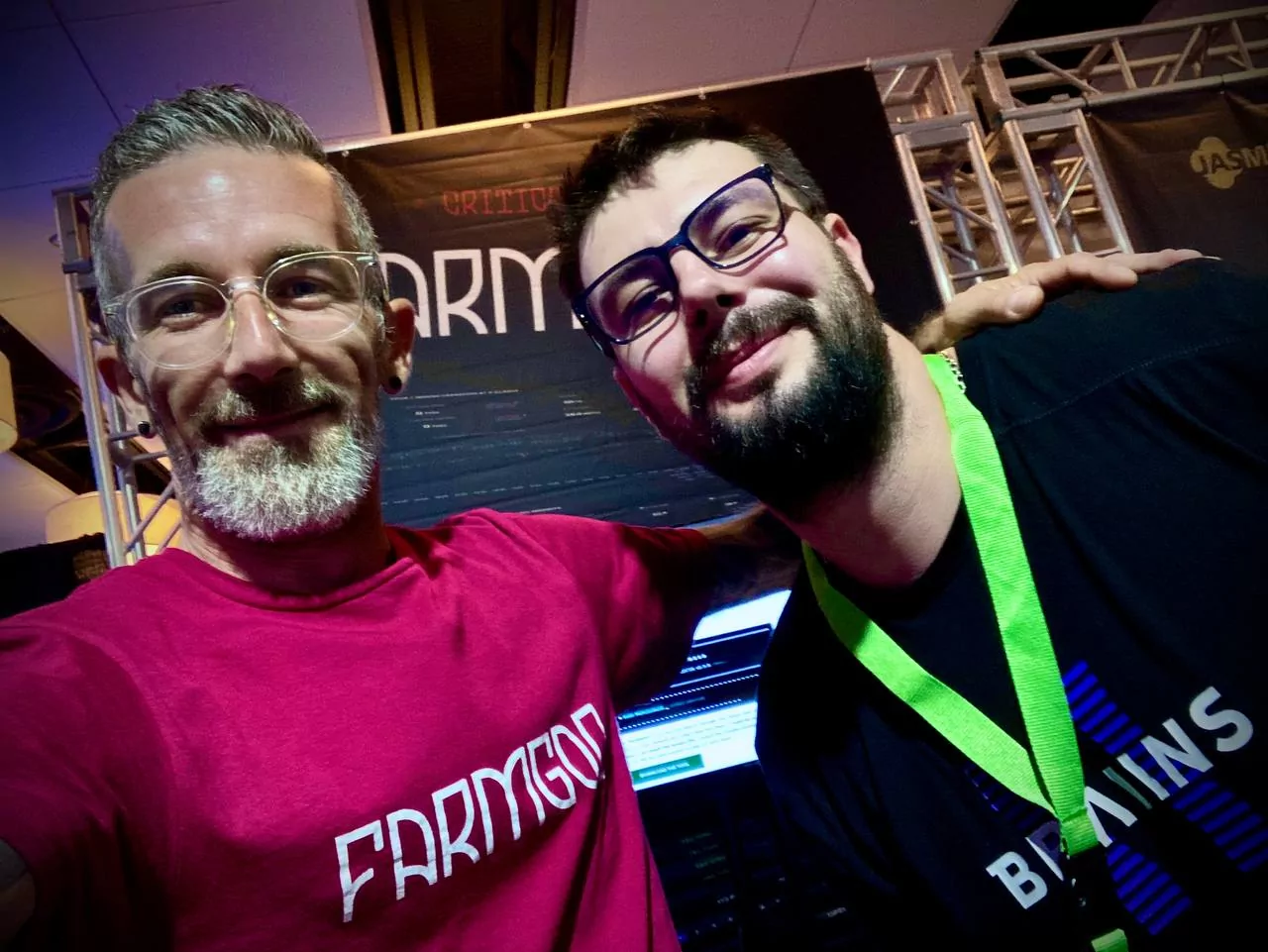 Braiins comes by our booth