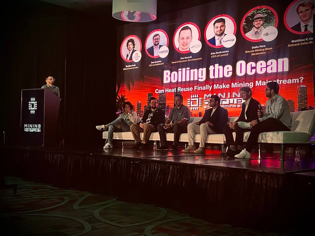 Boiling the Ocean: the heat reuse panel