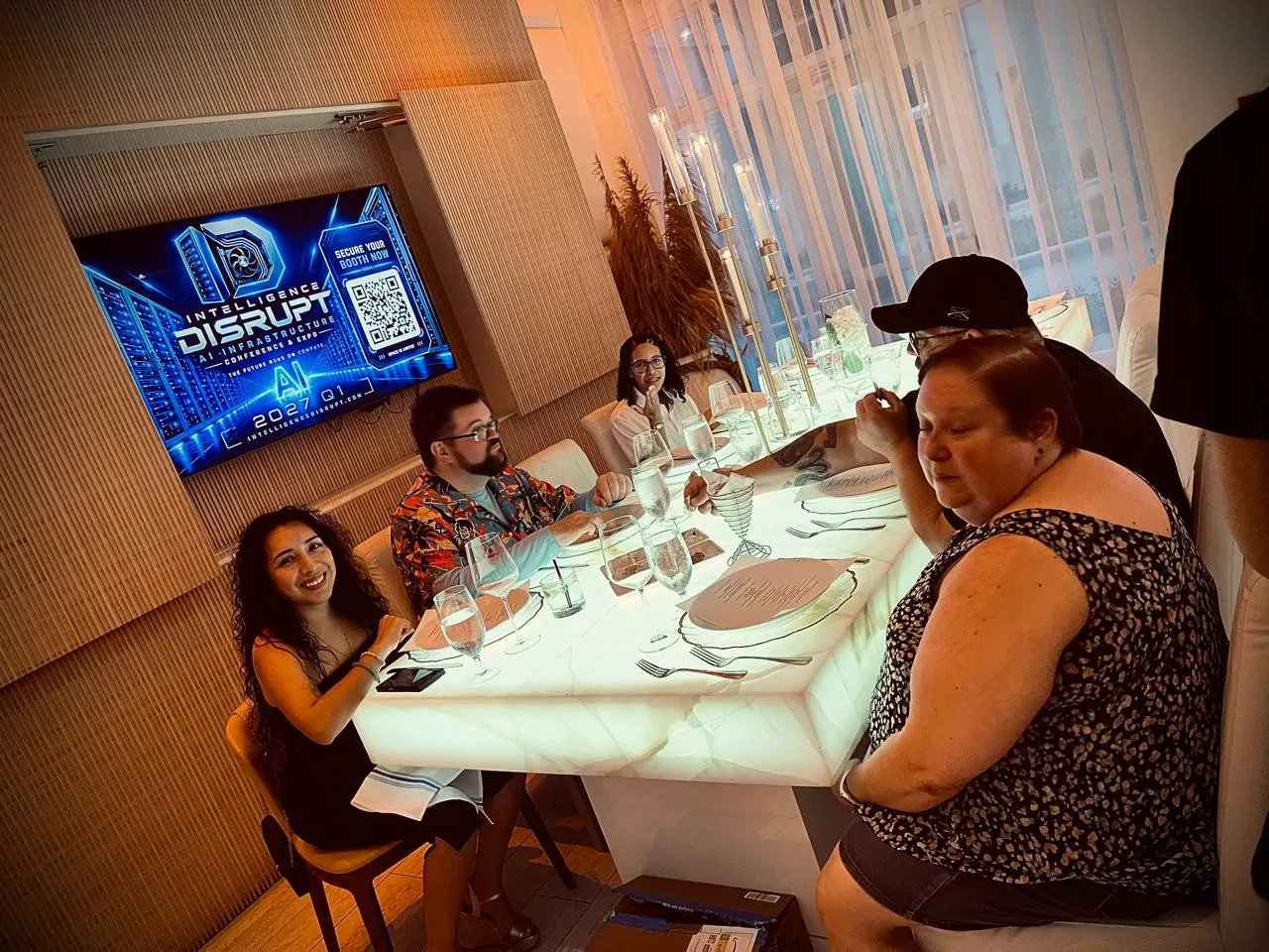 Dinner after the show