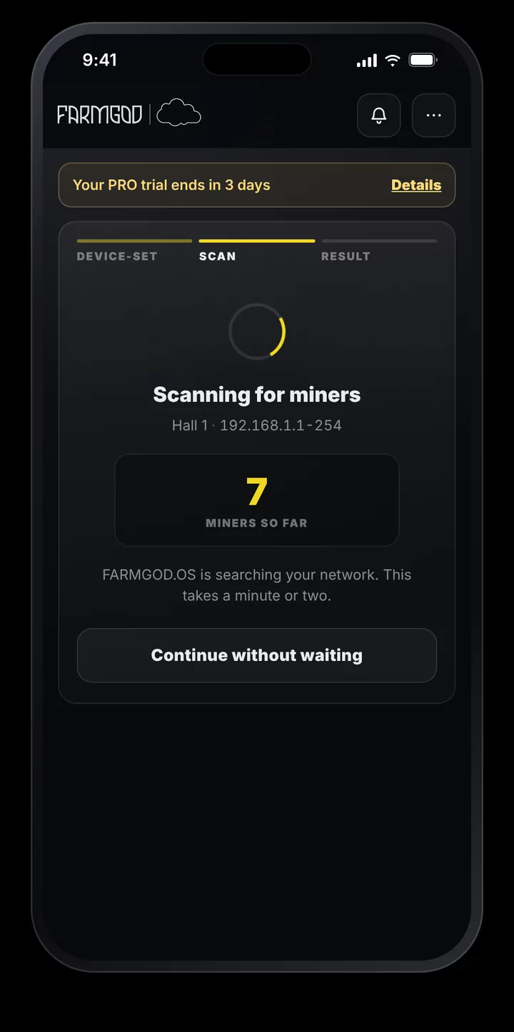 The scan