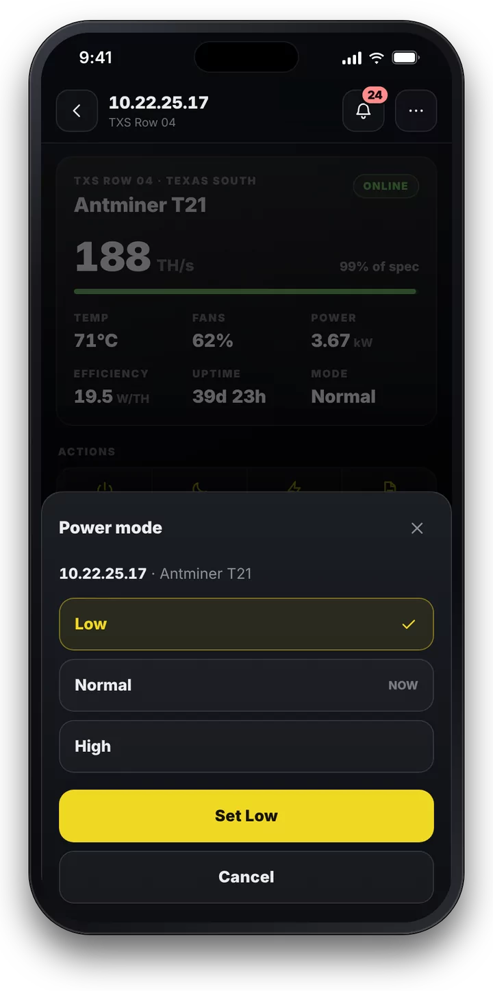 Power mode